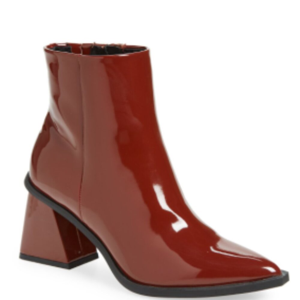 BP Loren Patent Boots - Tan Dale